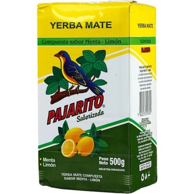 Pajarito Menta Limón yerba maté Mäta a citrón 500 g