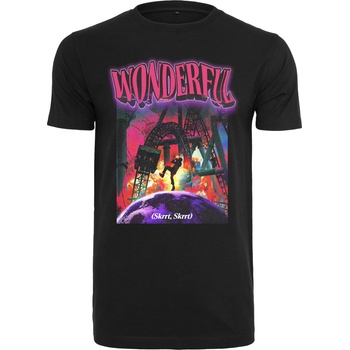 Mister Tee Мъжка тениска Mister Tee Wonderful в черноMODEL510 SALE - Черен, размер 5XL