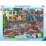 Ravensburger - Puzzle Firetruck Rescue - 40 - 99 piese