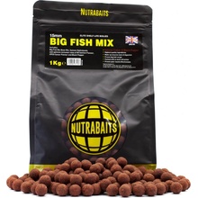 Nutrabaits Trvanlivé Boilies Big Fish Mix Salmon Caviar Black Pepper 1kg 18mm