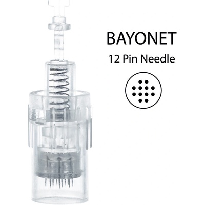 BBmessopen náhradní sterilní hlavice k dermapenu 12 jehel vnitřní závit 1 ks