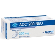 ACC 200 šumivé tablety tbl.eff.20 x 200 mg