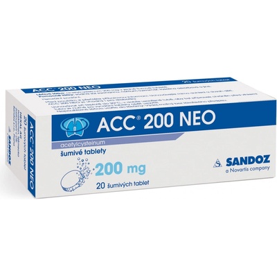 ACC 200 šumivé tablety tbl.eff.20 x 200 mg