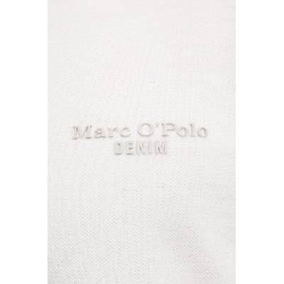 Marc O'Polo Памучна тениска с яка Marc O'Polo в бежово с изчистен дизайн 5000005925 (5000005925)