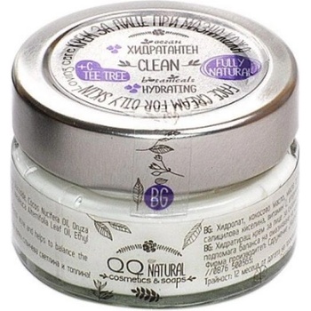 QQ Natural Крем за лице при мазна и акнеична кожа Clean, 50 ml