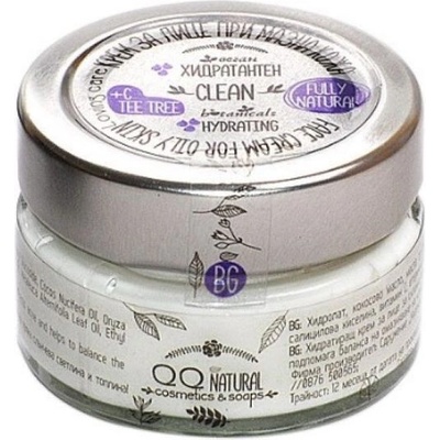 QQ Natural Крем за лице при мазна и акнеична кожа Clean, 50 ml