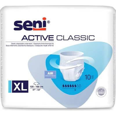 Seni ACTIVE CLASSIC XL navliekacie nohavičky 10 ks