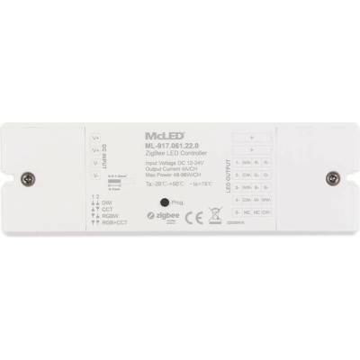 ZigBee přijímač řízení jasu, CCT, RGB, RGBW, RGB+CCT, max. 5x4A, 12-24V