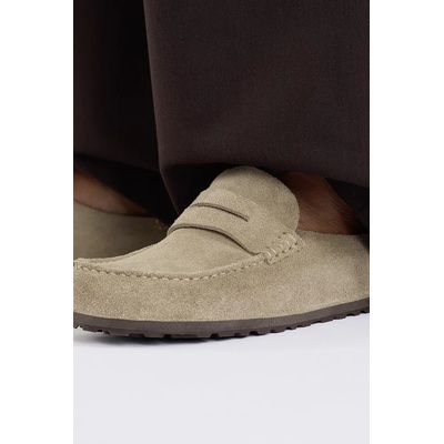 Birkenstock Велурени чехли Birkenstock Naples Wrapped LEVE (1029675)