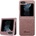 GUESS Кейс Guess Glitter Script за Samsung Galaxy Z Flip5, розов (GUE003062-0)