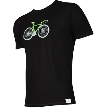 Lonka tričko Fuzzy bambus černá