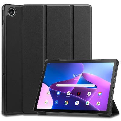 Удароустойчив калъф за Lenovo Tab M10 Plus 10.6 3rd Gen от Tech-Protect SmartCase - черен (9589046922596) - 10016