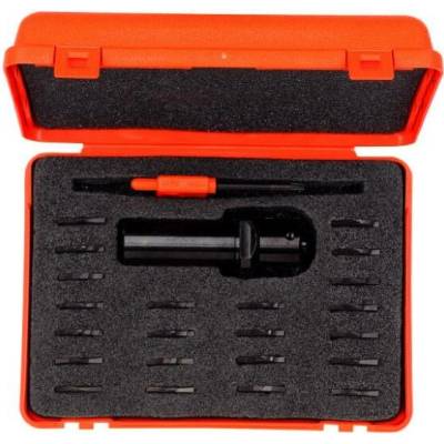 CMT Orange Tools CMT C616 Sada na CNC profilování, fréza + 22 profilových HW nožů