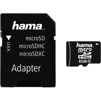 Hama microSDHC 8GB Class 10 108087