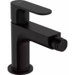 Hansgrohe Смесител за биде Hansgrohe Rebris S, матово черен, с изскачащ вентил (72210670)