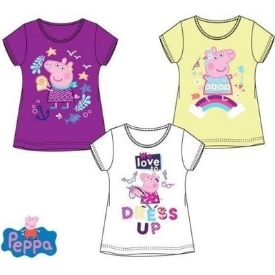 tričko Peppa Pig 1110 žlutá