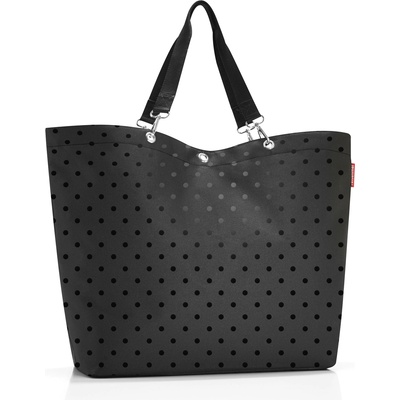 Reisenthel Чанта Shopper на точки XL, черна (ZU7075)