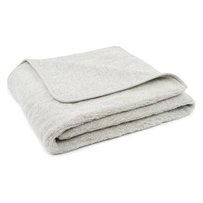 Vlnka Vlněná deka Merino jednovrstvá světle šedá 180x200 – Zboží Dáma