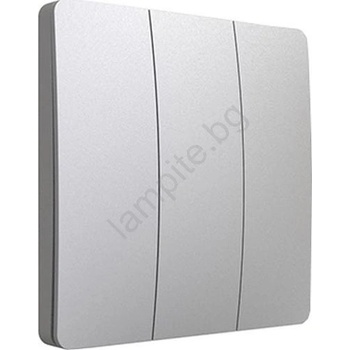 GREENLUX Кинетичен безжичен превключвател 3p, ip67, сребрист (gxls773)