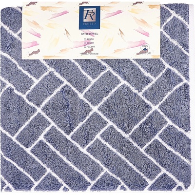 Frutto Rosso VIP froté osuška - tmavě šedá - 70 x 140 cm (630 g/m2)