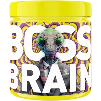 Swedish Supplements Boss Brain | Nootropic with Bacopa, Rhodiola & Lion's Mane [225 грама] Мохито