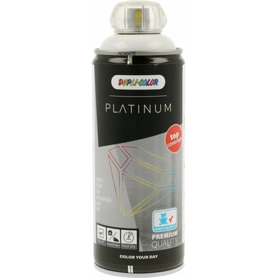 Dupli-Color Platinum farba v spreji 400 ml čisto biela, lesklá 721083
