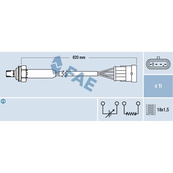 Lambda sonda FAE 77184