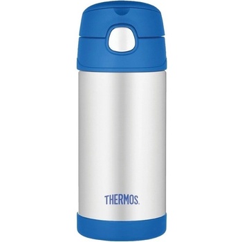 Thermos FUNtainer 355 ml stříbrná modrá