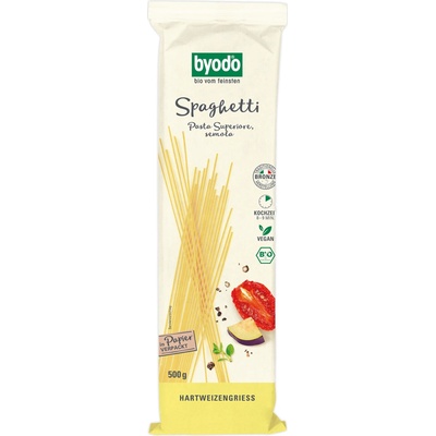 Byodo Spaghetti semolinové bio 0,5 kg