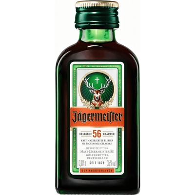 Jägermeister 35% 0,04 l (čistá fľaša)