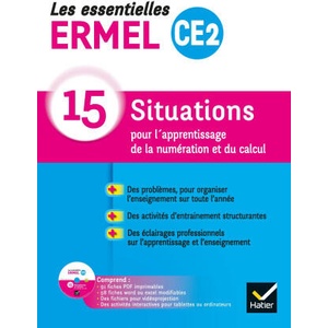 Les Essentielles ERMEL - Maths CE2 Éd. 2019 - Guide + CDRom (2024)