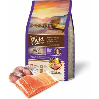 Sam's Field Grain Free Salmon & Herring 2,5 kg