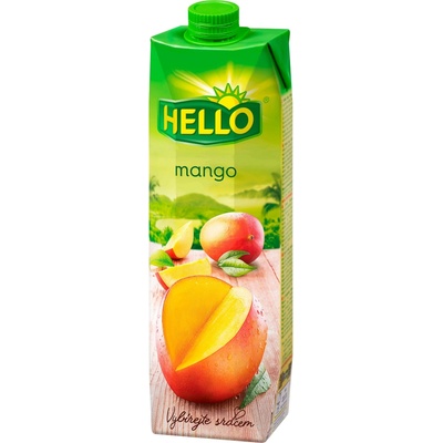 Hello mango s vlákninou 1 l