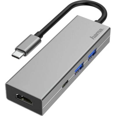 Hama Usb-c 4-портов хъб (hama-200107)