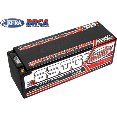Corally VOLTAX HiVOLT 120C LiPo Stick Hardcase-6500mAh-14.8 V -G5 96,2Wh