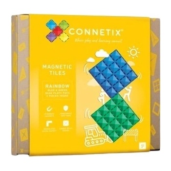 Connetix Rainbow Blue & Green Base Plate 2 ks