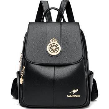 DELIS Дамска раница Aleah GT2249, Черна (GT2249)