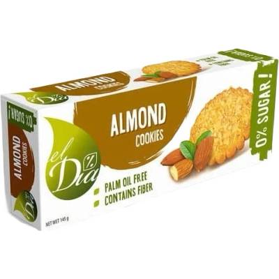 El Dia Sušenky bez cukru s mandľami 130 g