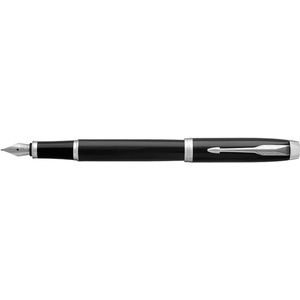 Parker Royal IM сребърен клипс черна писалка 7040304001 (7040304001)
