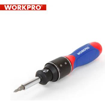 WORKPRO Комплект тресчота ръкохватка Dual-drive с накрайници 32 части / Workpro W021407 / (HGS W021407)