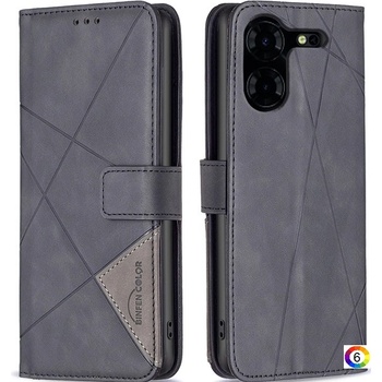 Tecno Pova 5 Pro 5G BINFEN COLOR Magnetic Wallet Калъф и Протектор