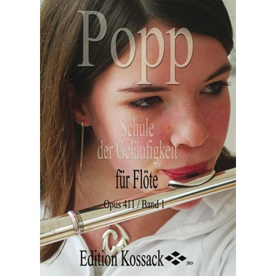 Škola zručnosti pre priečnu flautu op. 411 Band