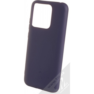 Pouzdro 1Mcz Matt TPU ochranné silikonové Xiaomi Redmi 10A tmavě modré