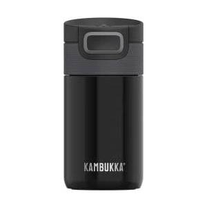 KAMBUKKA Heat retaining cup Kambukka Etna Pitch Black, 0.3 l, black