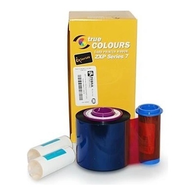 ZEBRA 800077-742EM TTR tape ZXP7, YMCKO, pro potisk 750 plastových karet