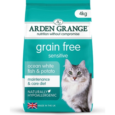 Arden Grange Cat Adult Sensitive Ocean Fish & Potato 2 kg