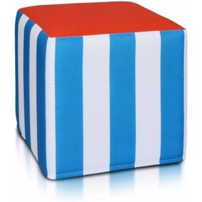 Taburetka ECOPUF - Kostka Modern polyester Taburetka