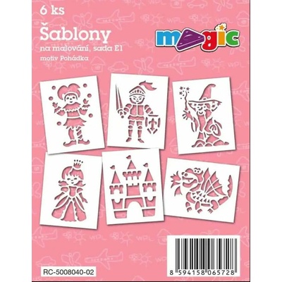 Papírové šablony MAGIC sada E1 Pohádka – Zbozi.Blesk.cz