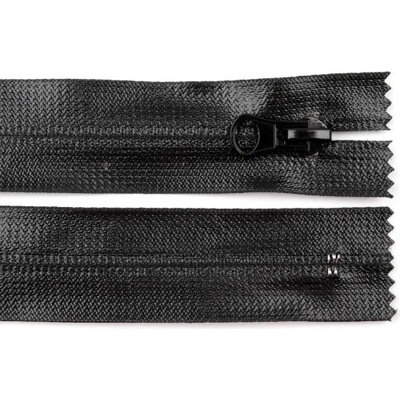Voděodolný zip šíře 7 mm délka 18 cm spirálový - 330 modrá tmavá