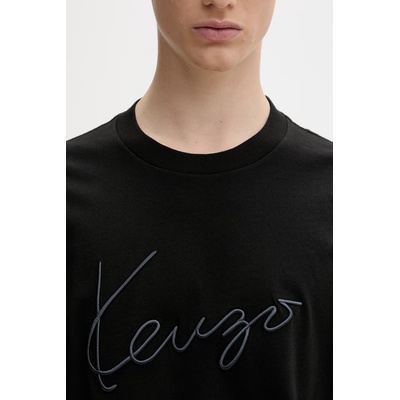 KENZO блуза с дълги ръкави мъжка от памук (FG65TL3614SG)